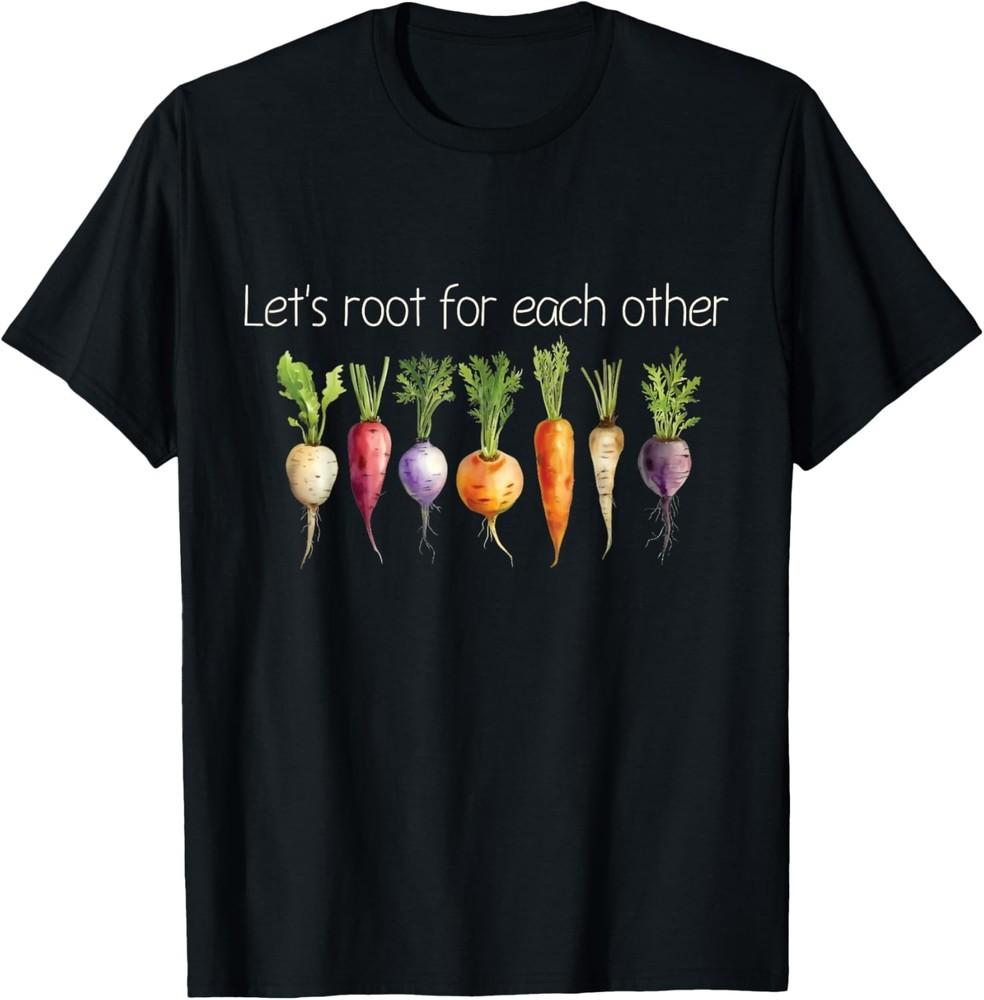 Inspirational Root Vegetables - Motivational Design T-Shirt Unisex T-Shirt M