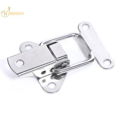 NEW Stainless Steel 304 Toolbox Locking Latch Hasps Metal Toggle Catch Clasp Box Loaded Hinges Furniture Hardware Accessories