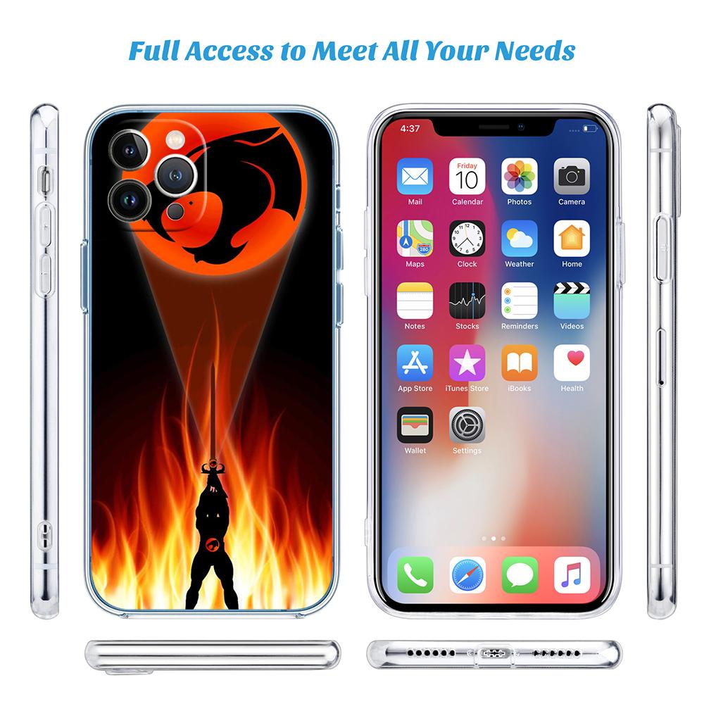 PP62 T-ThunderCats Phone Case for Motorola Moto E13 E15 E20 E22 E22I E22S E30 E32 E40 E7 E7I G Plus Power Play Stylus G22 G14
