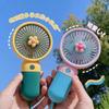 Cartoon Portable Rechargeable Mini Handheld Fan