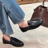 Mocassini Slip-on Retro in Pelle Morbida da Donna - Nuovi Arrivi Primavera 2026, Punta Affusolata, Scollo Basso, Stile JK Britannico