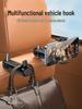 Rear Seat Car Phone Holder & Hook Combo