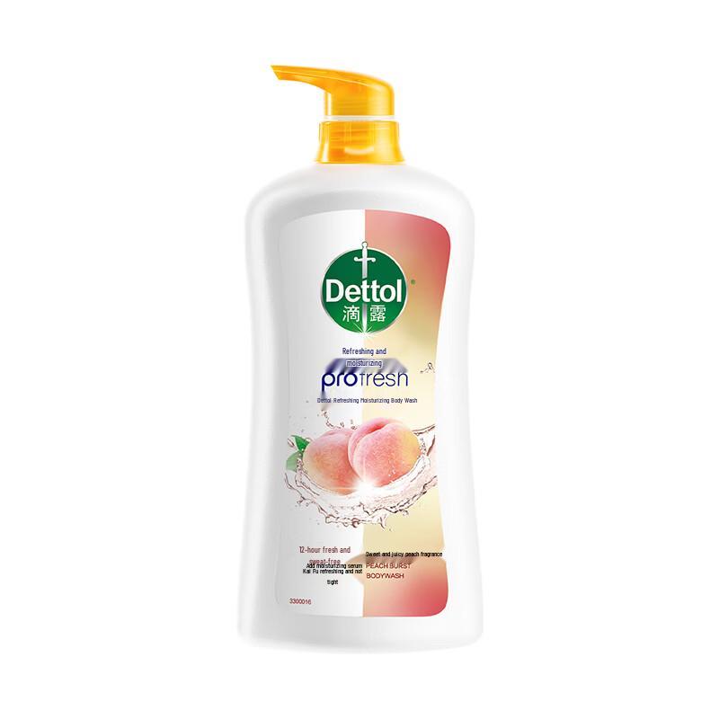 Dettol Sweet Peach Refreshing & Moisturizing Shower Gel