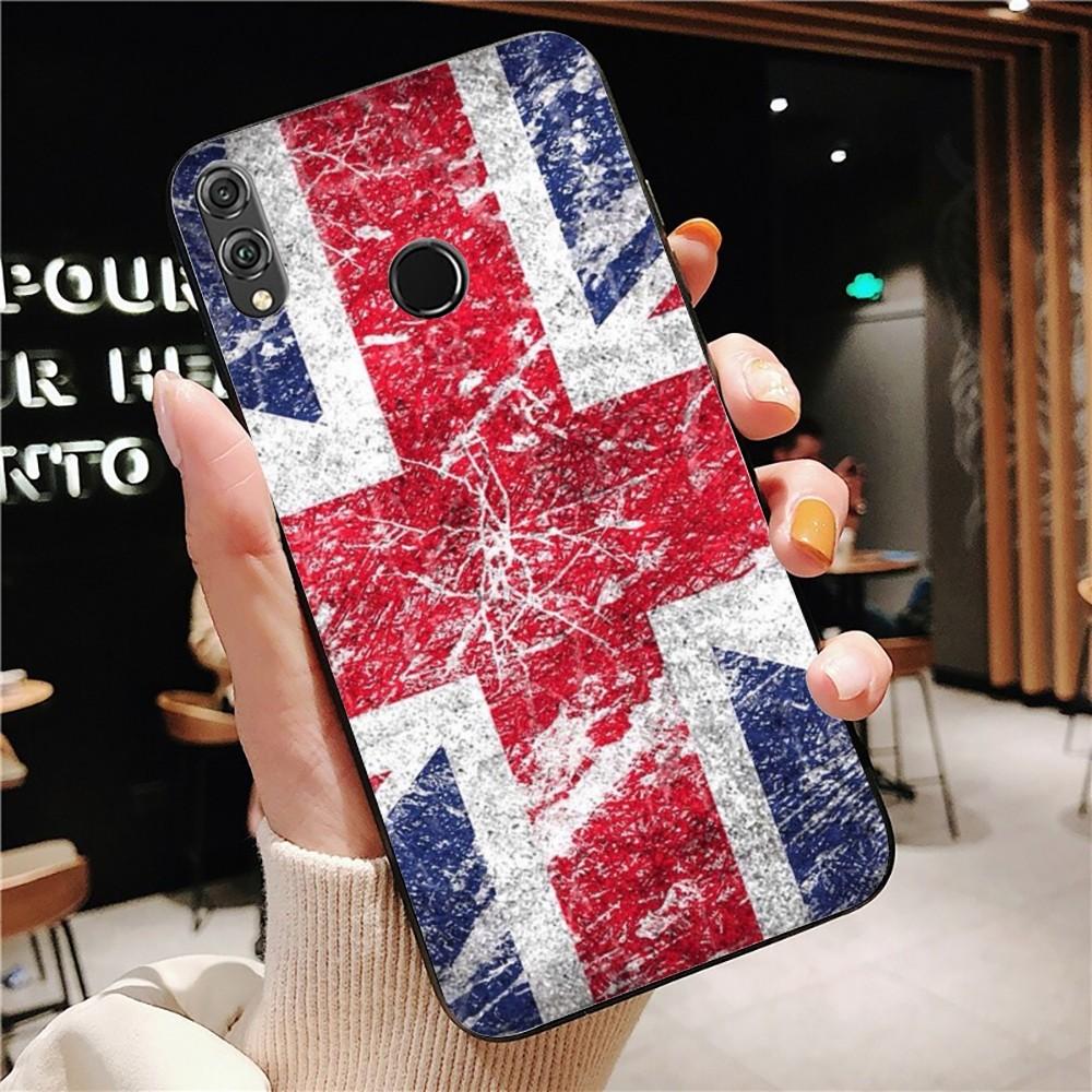 United Kingdom Flag Phone Case For Huawei Honor 10 lite 9 20 7A 9X 30 50 60 70 pro plus Soft Silicone Cover
