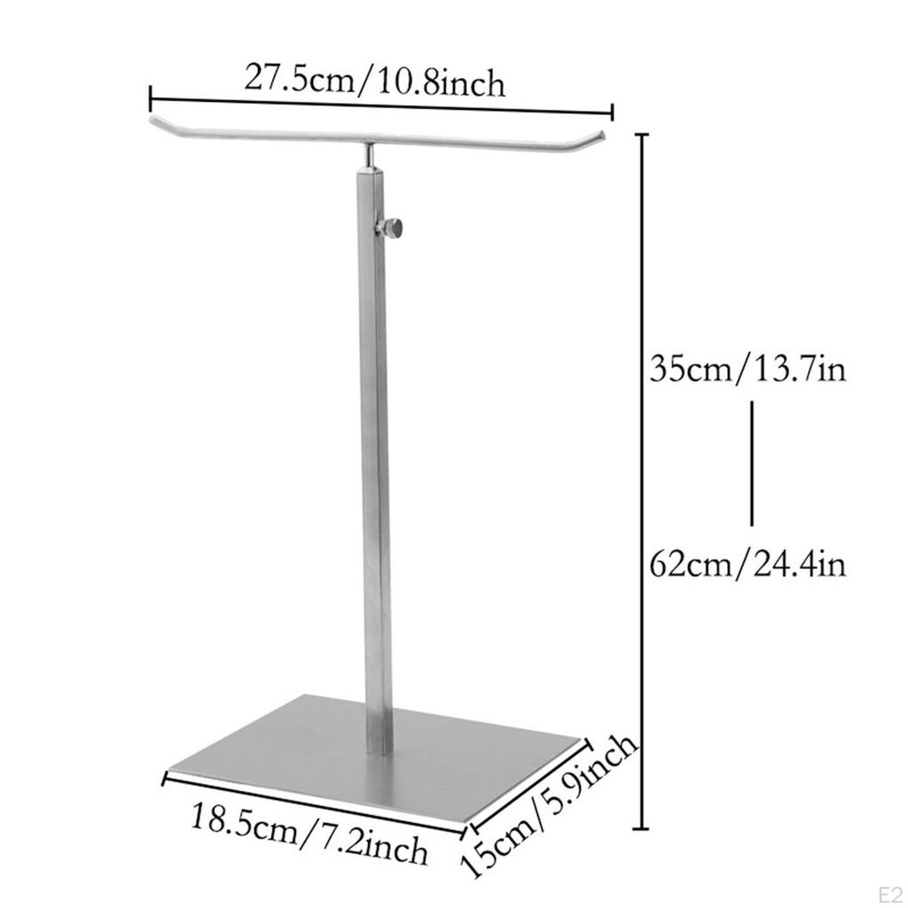 Purse Display Stand Handbag Rack Jewelry Holder Necklace Organizer for Retail Shop