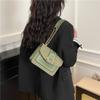 Vintage Pu Mini Box Bag With Top Flap Closure For Casual Outings