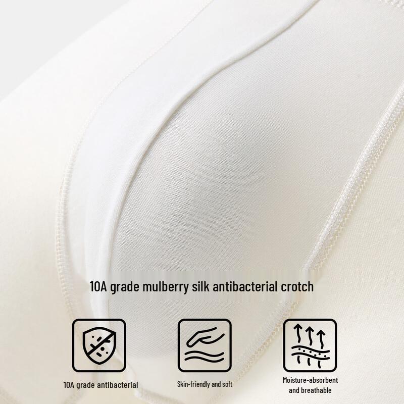 Men's Antibacterial Modal Cotton Boxer Briefs 4-Pack