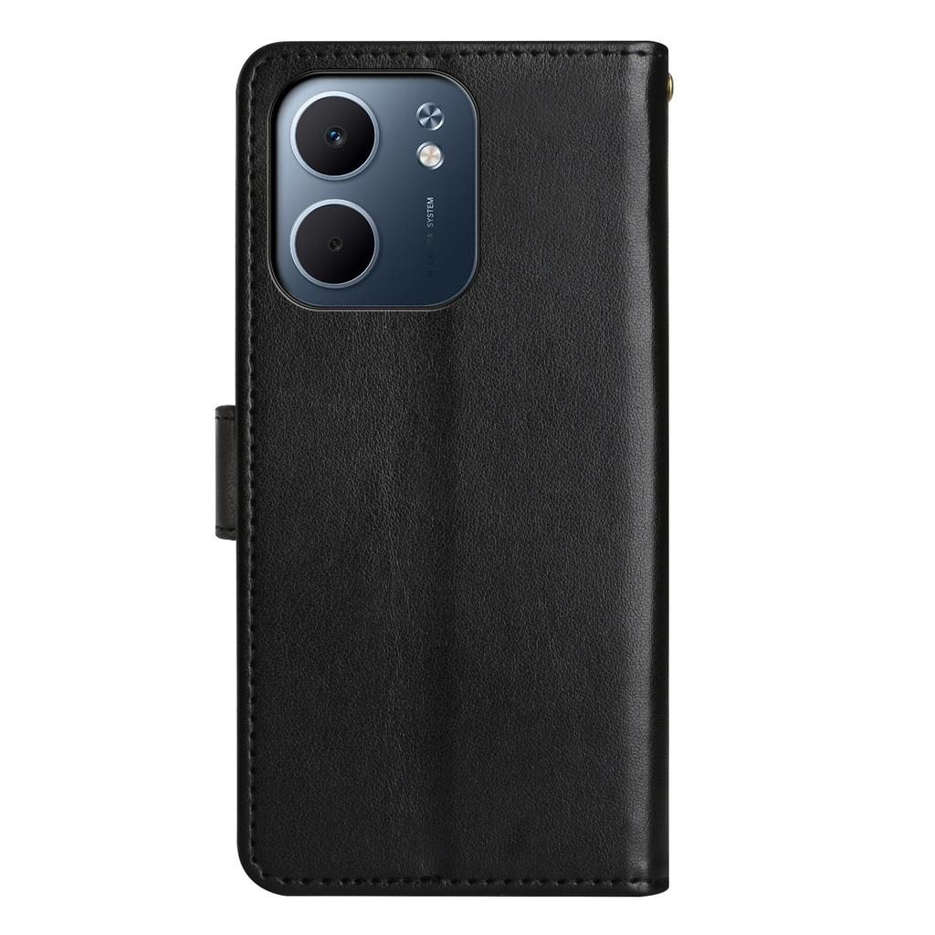 For Oppo A5x 4G Leather Wallet Case Butterfly Flower Imprint Phone Cover with Strap