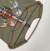 Large Capacity Women's Embroidered Foldable Tote & Crossbody Nylon Handbag