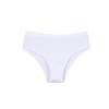 Women's New Summer Cotton Anti-bacterial High Elastic Half Package Hip Mid-waist Triangle Briefs