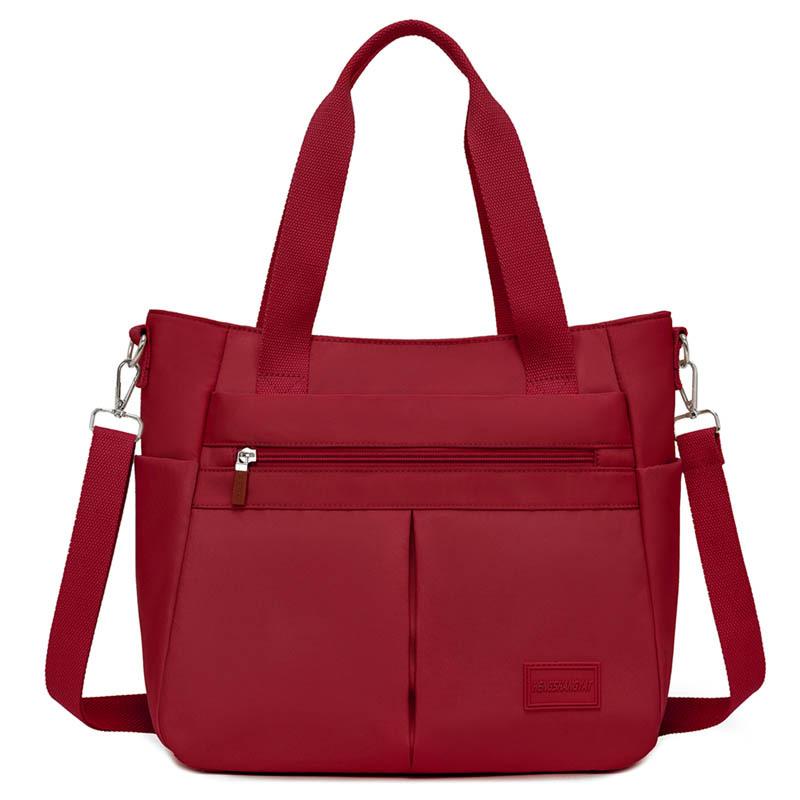 Women's Bag Nylon Large Capacity Shoulder Bag Lightweight Portable Crossbody Bag