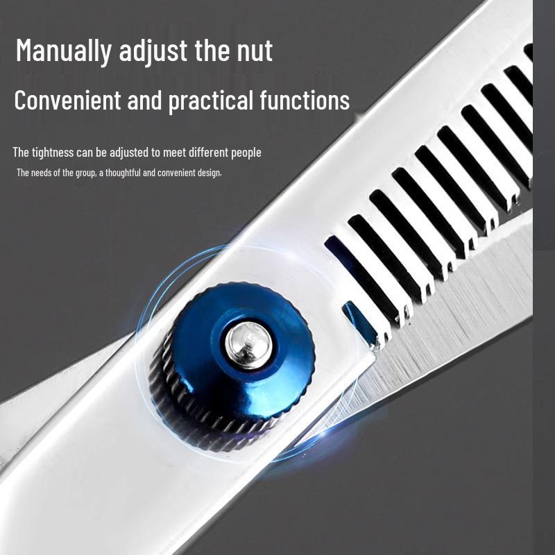 5 Yuan Newcomer Discount: Flat Tooth Haircutting Scissors for Self-Cut Bangs - Unisex Home Use