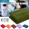 220V 120W Elektrisk Opvarmet Tæppe Varm Overkast Fleece Tæppe Digital Timer Controller