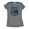 Happiness Is Being Outdoors T-Shirt for Women, Camping and Hiking Shirt, Nature Lover Gift
