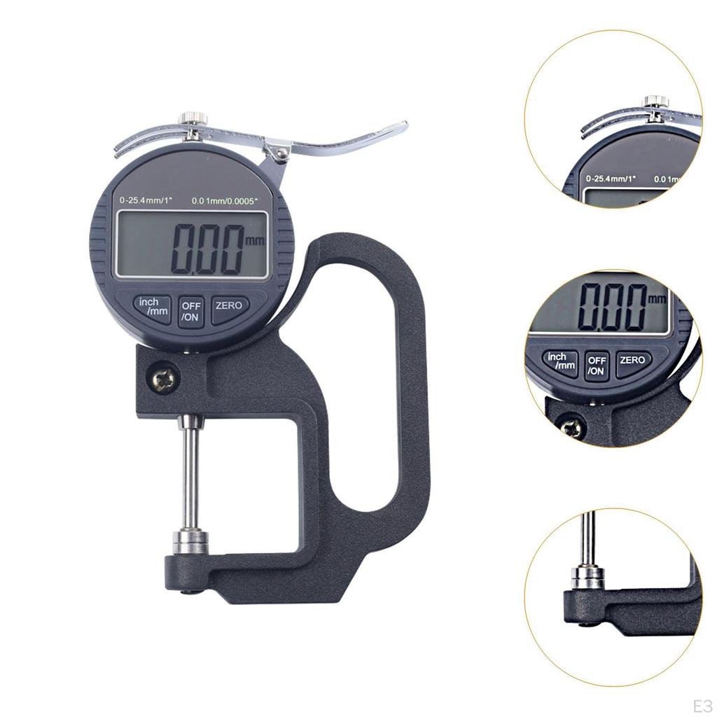 Digitales Dickenmessgerät Automatisches Messgerät Elektronisch für Stoff