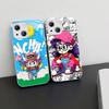 Cartoon Dr Slump Arale Tempered Glass For Iphone 14 13 12 11 Pro Mini XS MAX 14Plus X XS XR Cover