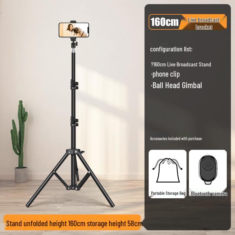360° Rotating Selfie Stick Tripod for Mobile Vlogging & Photography