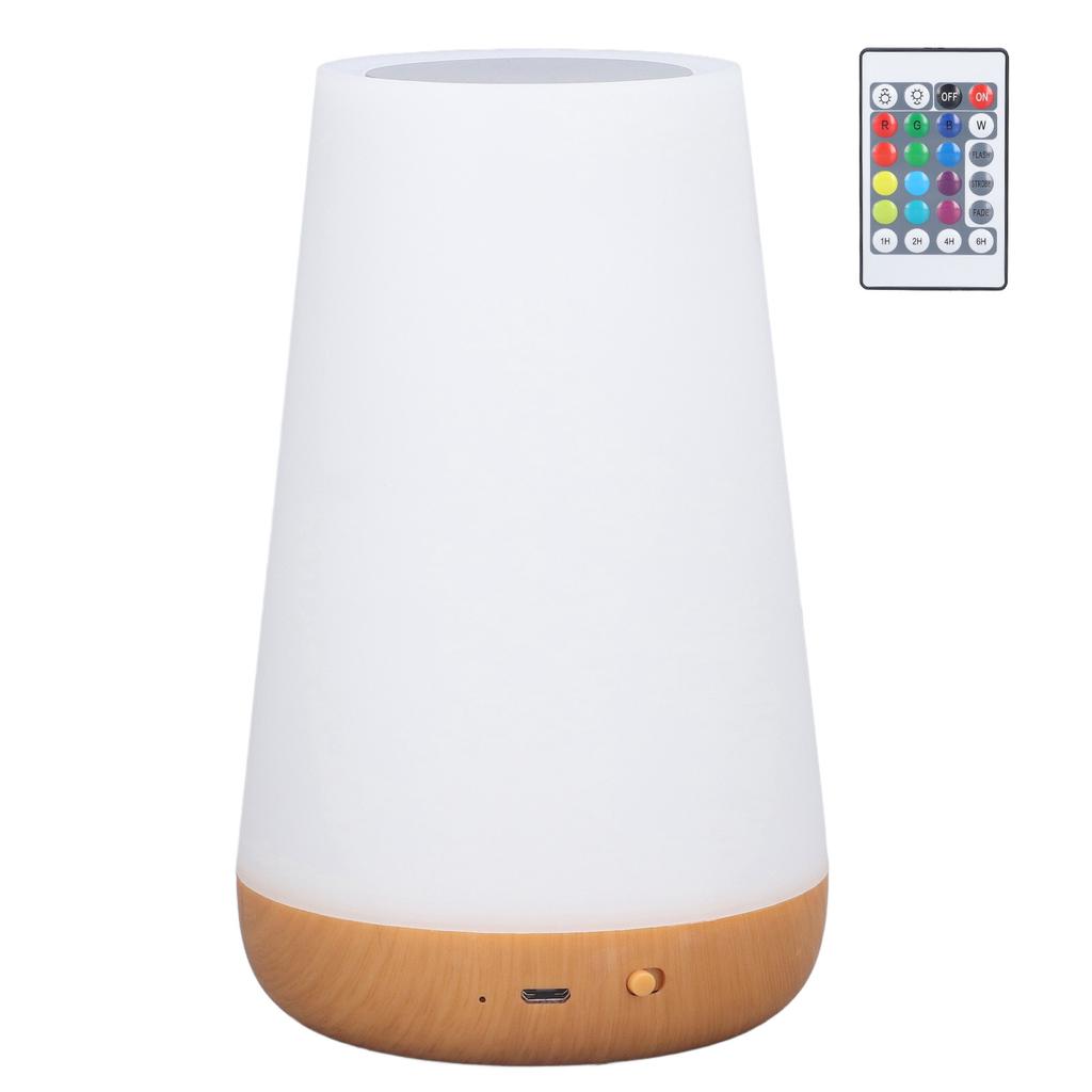 Mood Lighting Desktop Sensor Control Dimmable RGB Color Changing Lamp with USB Charging for Bedroom
