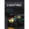 Simulation 1/24 Rolls-Royce Phantom Vintage Car Alloy Car Model Collection Ornaments Sound Light Pull Back Boy Gift Sound Light Miniature