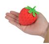 1pc Simulated Strawberry Release Ball Decompression Fruit Ball Pinch Le Decompression Ball Children's Release Toy