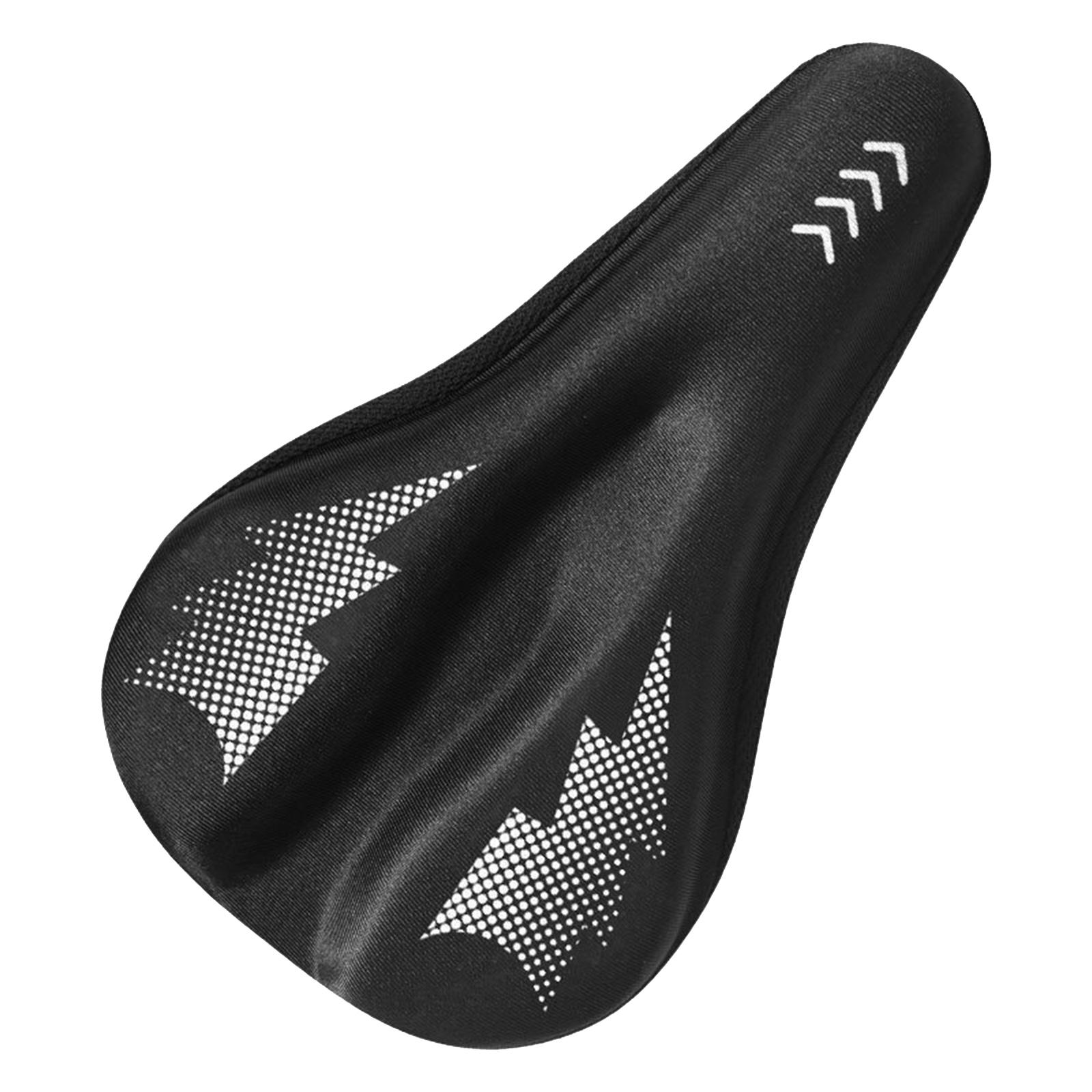 

Bike Saddle Cover Silicone Padded Waterproof Bike Seat Cover Improved Comfort Breathable Anti-Slip Bicycles Seat Cushion