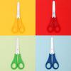 Child-Safe Round Tip Stainless Steel Scissors for DIY Crafts and Paper Cutting
