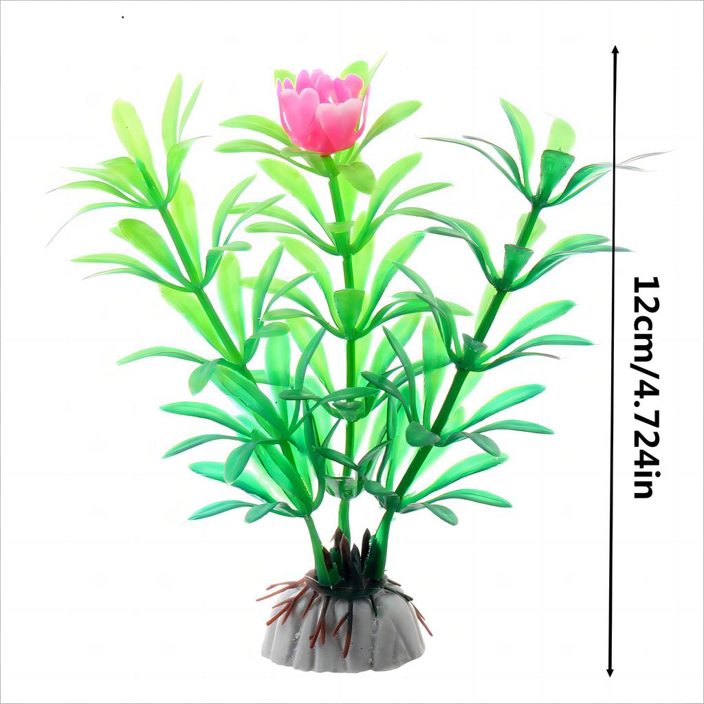 1 Pc PVC Artificial Aquatic Plants Aquarium Decoration Simulated Plants Aquatic Plants Environmentally Friendly Accessories