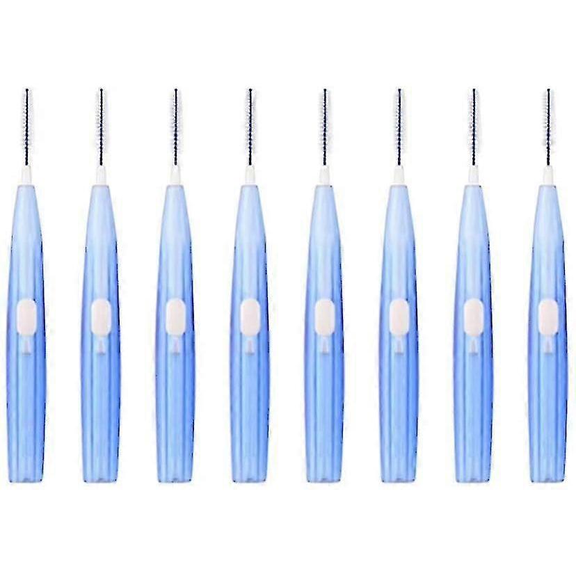 Interdental Tootpicks Retractable Tooth Flossing Cleaners Dental Floss Brush