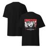 Emotion T-Shirt, Intense Manga Shock Face, Bold Red Text Design, Raw Japanese Anime Art, Dramatic Expressive Streetwear Style T-shirt