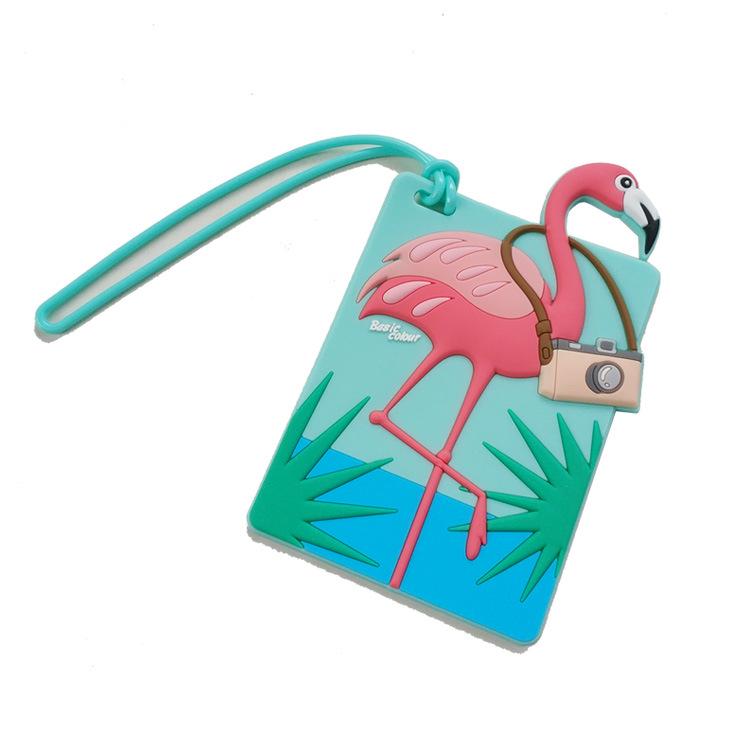 Unicorn Flamingo Suitcase with Cross-Border TikTok Influencer Tag