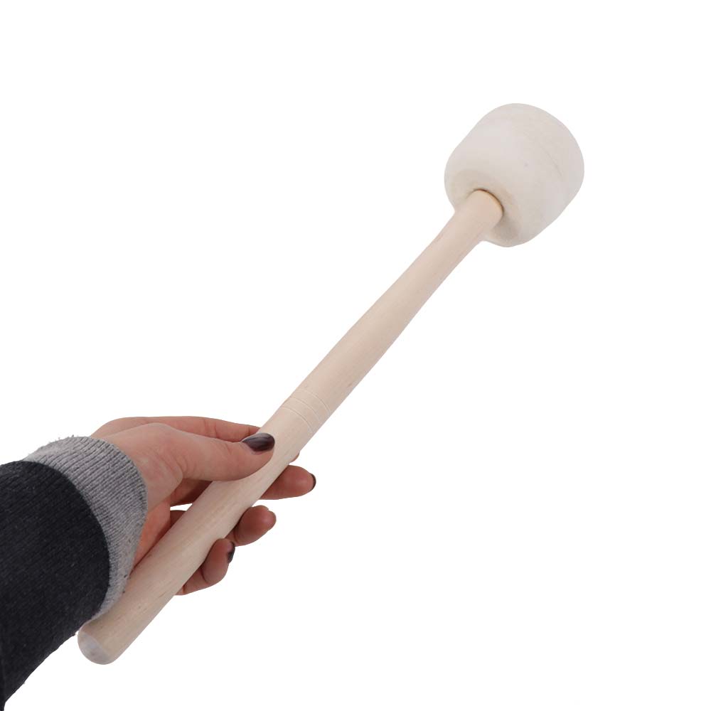 1pc Band Performances Drum Sticks Wood Handle Wooden Drum Hammer Drum Wooden Mallet Music Accessory