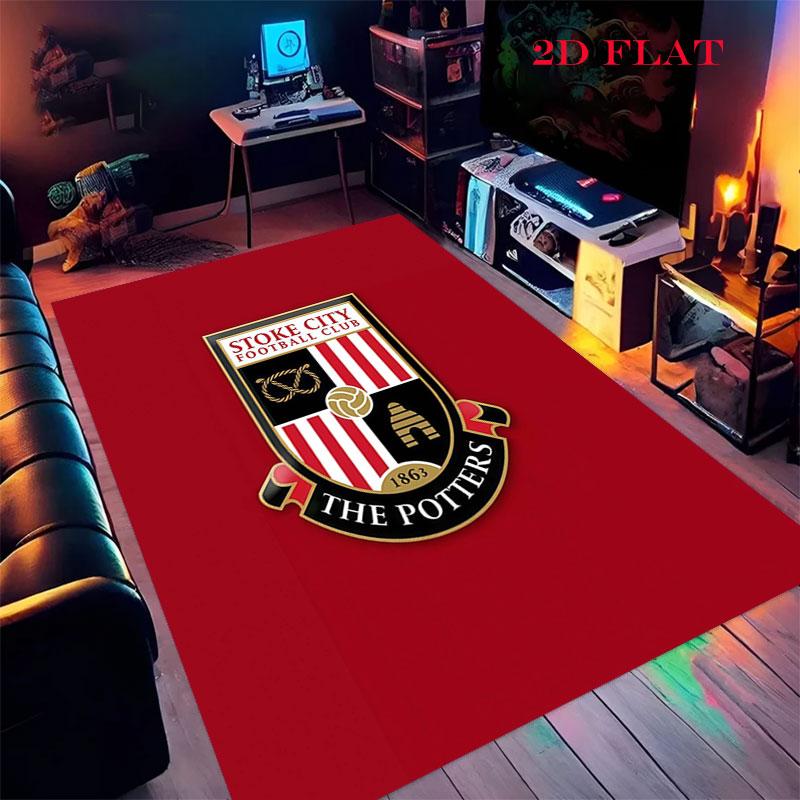 STO Logo Poster Carpet Rug for Living Room Bedroom Home Sofa Decoration,Kids Play Nonslip Floor Mat