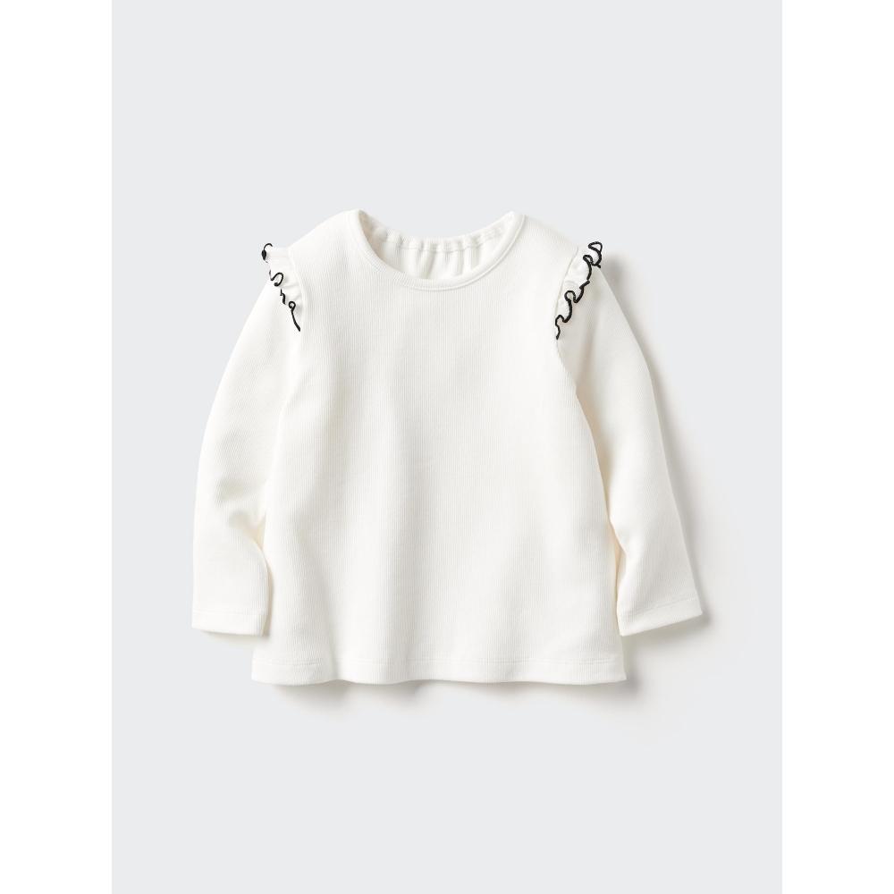 Uniqlo BT Crew Neck T  Long Sleeve  Frill