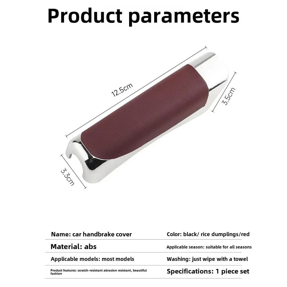 Car Handbrake Grips Protection Cover Parking Brake Cover Gear Shift Protector Decoration Stylish Decoration Shell Car Interior Accessories