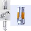Hotel Bathroom Lockable Soap Dispenser With Hand Press For Commercial Use
