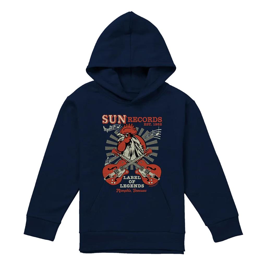 Sun Records Childrens/Kids Label Of Legends Pullover Hoodie