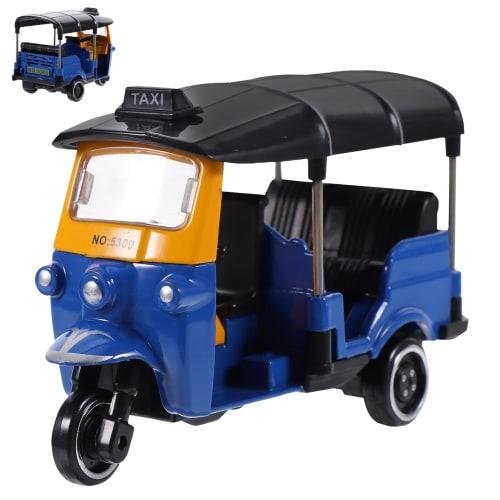 LEDMOMO Miniature Tricycle Model, Vintage Retro Car Desktop Decoration, Made of Alloy and Plastic, 8.0*5.6*3.7cm, Perfect for Home and Office