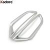 For Mazda CX-3 CX3 2015-    2024 Chrome Rear Fog Light Lamp Cover Trim Tail Foglight Bezel Trims Car Accessories