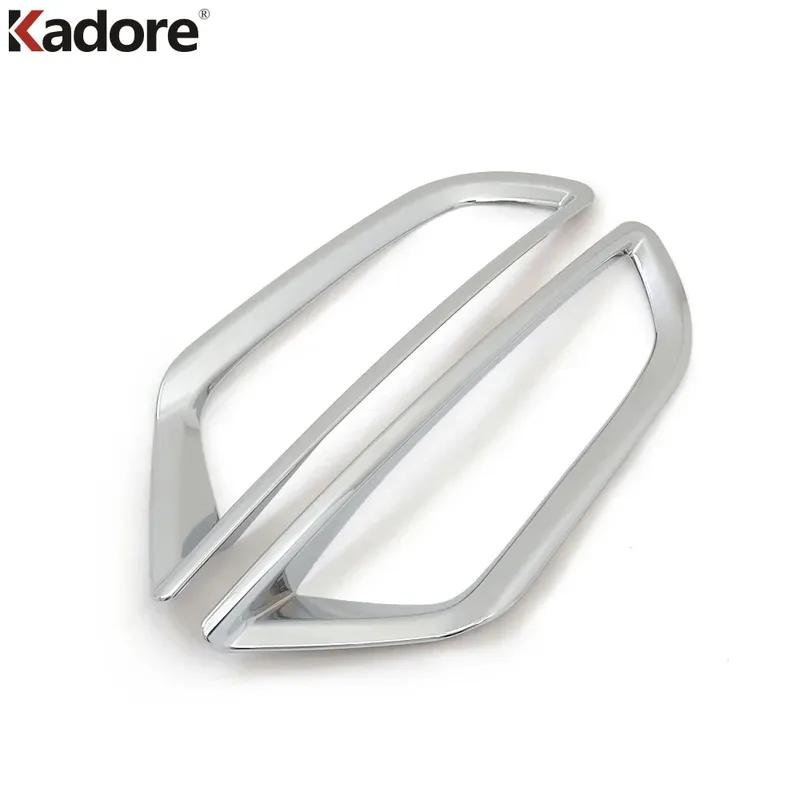 For Mazda CX-3 CX3 2015-    2024 Chrome Rear Fog Light Lamp Cover Trim Tail Foglight Bezel Trims Car Accessories