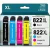 822XL Ink Cartridges Remanufactured for Epson 822XL Ink Cartridges 822 822 XL with Workforce Pro WF-3820 WF-3823 WF-4820 WF-4830 WF-4833 Printer