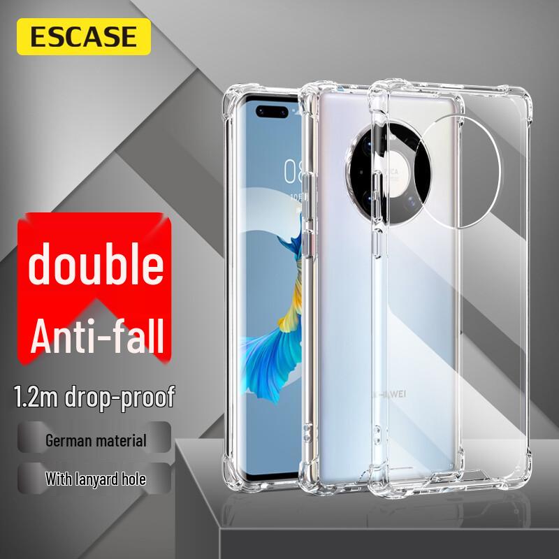 ESCASE Huawei Anti-Yellowing Clear Shockproof Phone Case