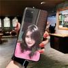 Korean L-Lee Ji Eunes Female Singer Phone Case For Samsung S 24 Fe 25 Ultra Plus 20 Lite 21 30 22 23 24 22 Ultra 5G Fundas
