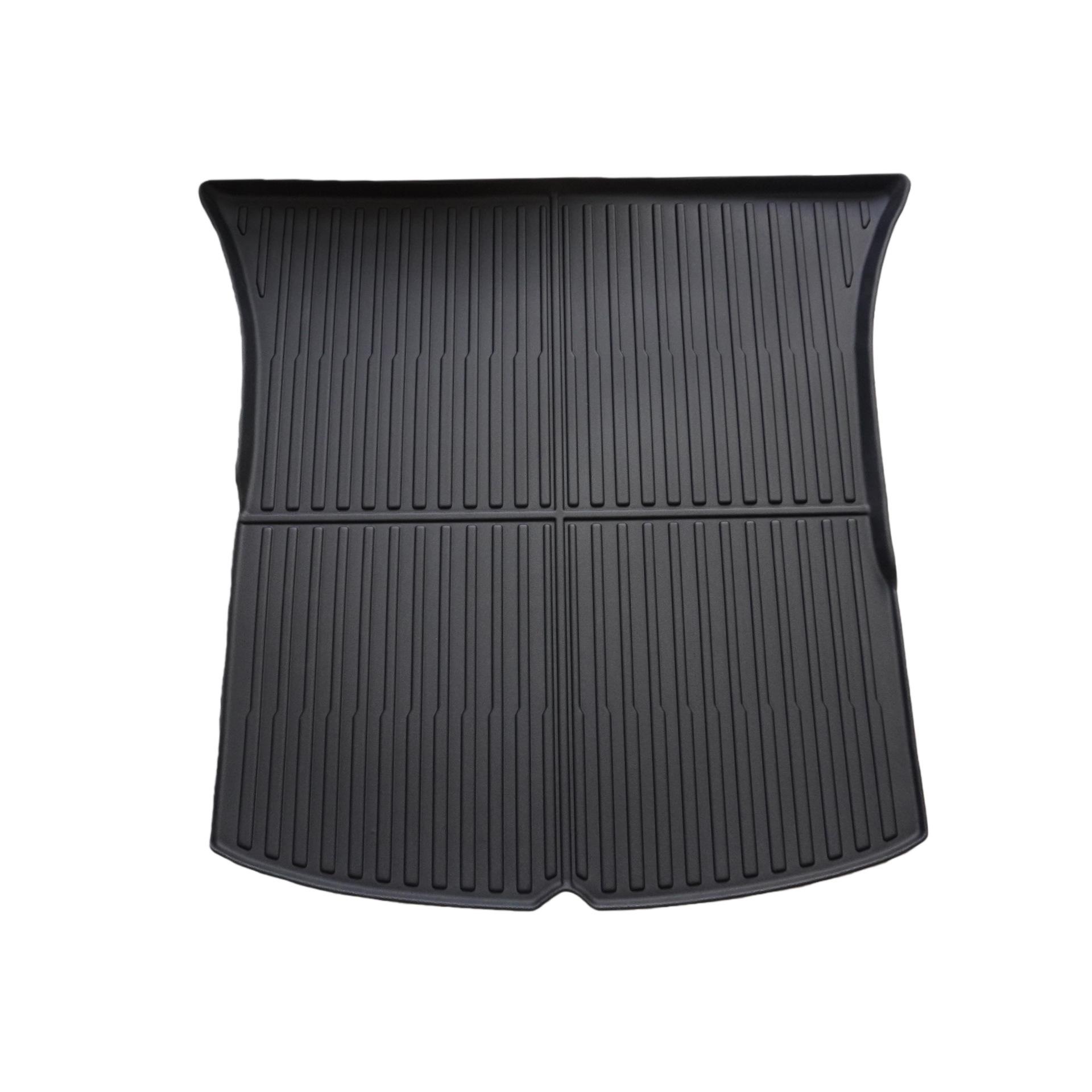 

Durable Front and Rear Car Mats for Model Y (2021-2024) - Wear and Dirt Resistant 116*58*9