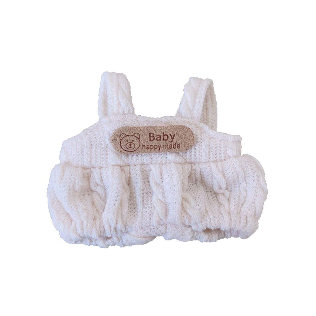 Sitting Party Labubu Baby Clothes Sitting Posture Labubu Cloth Vinyl Doll Pendant Strap