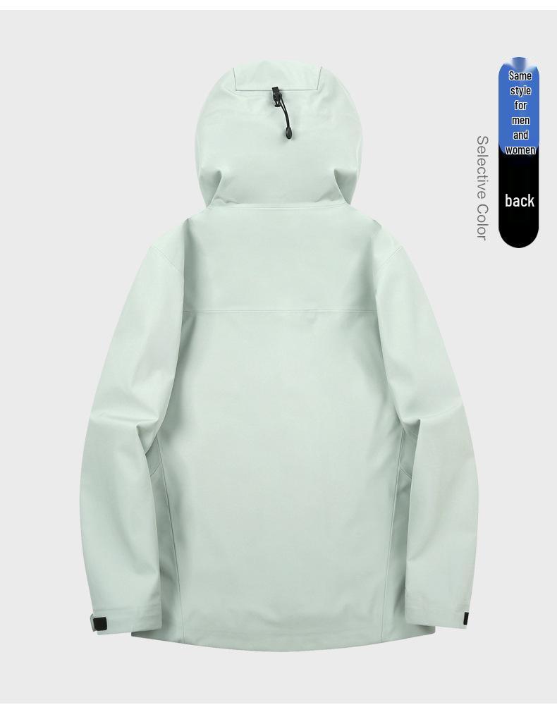 Unisex Soft-Shell Windbreaker: Windproof & Waterproof, Perfect for Spring & Autumn Outdoor Activities