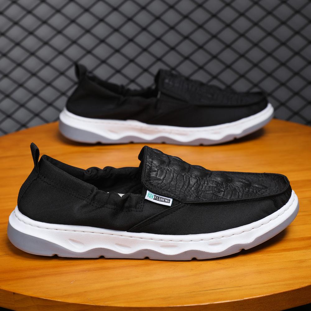 

Summer new men s board shoes fashionable breathable men s shoes trendy with one pedal low-top lightweight casual shoes manufacturer 39