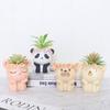 Cute Animal Planter for Succulents Air Plants Funny Flower Pots Fairy Garden Decor Figurines Pencil Holder Home Table Decoration