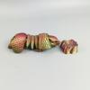 3D Printed Cute Pangolin Animal Toy Desktop Ornament Scales Joints Movable Contraction Stress Relief Animal Toys Children Gifts