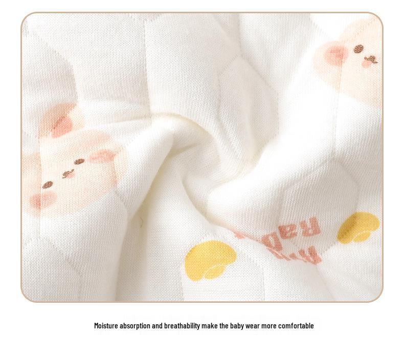 Quilted Baby Romper - Warm Air Cotton Winter Onesie for Newborns