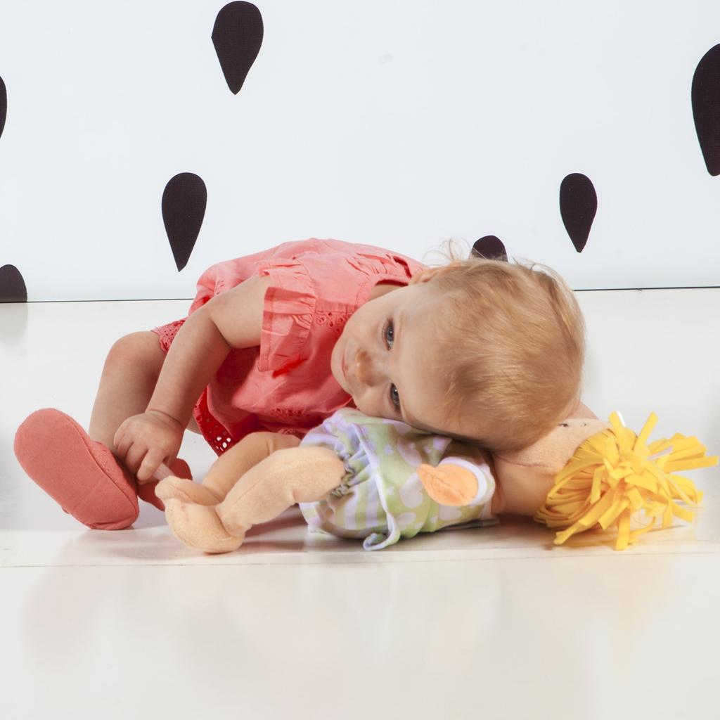 Manhattan Toy Baby Stella Blonde Baby First Baby Doll, Ages 1+, 15 Inch